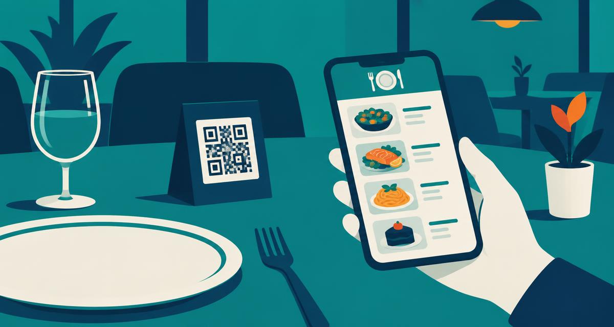 Mettre le menu de son restaurant en ligne avec un QR Code